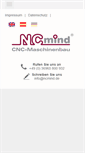 Mobile Screenshot of ncmind.de